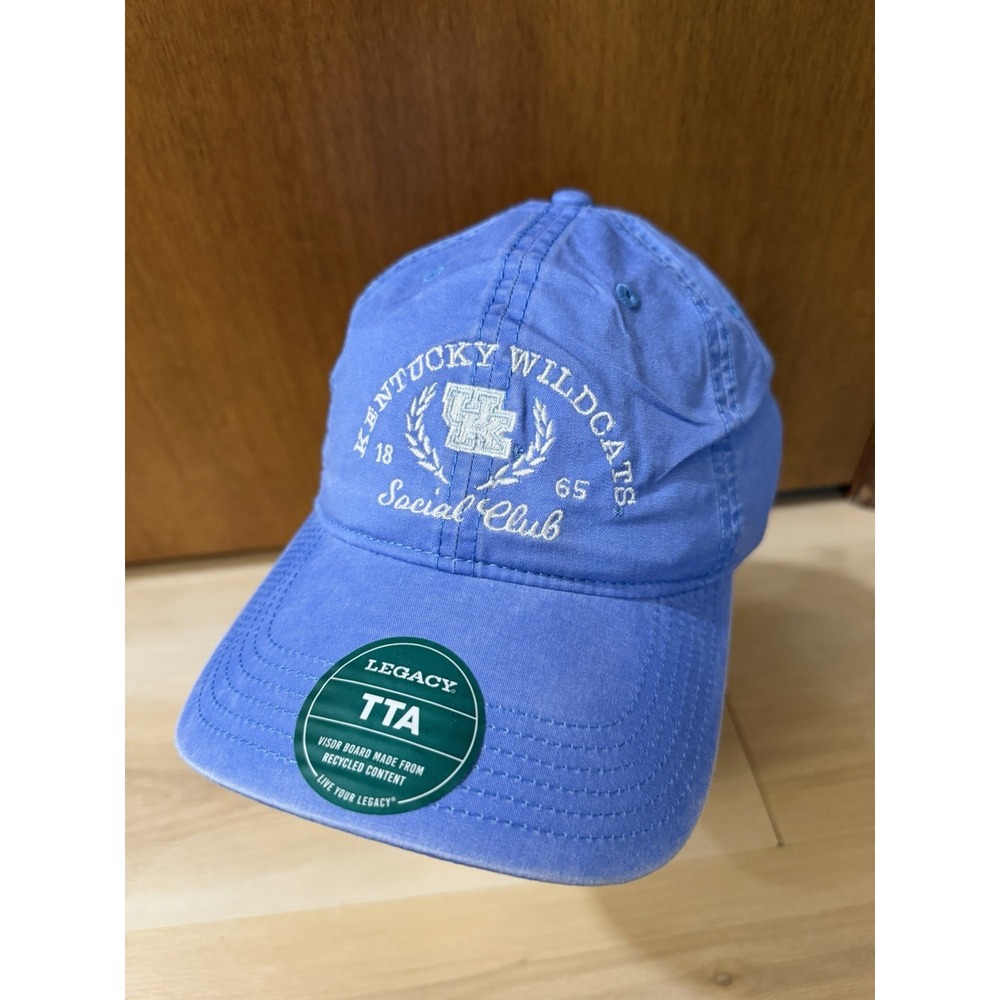 New Legacy Kentucky Wildcats Social Club Blue Adjustable Hat NCAA College Fan
